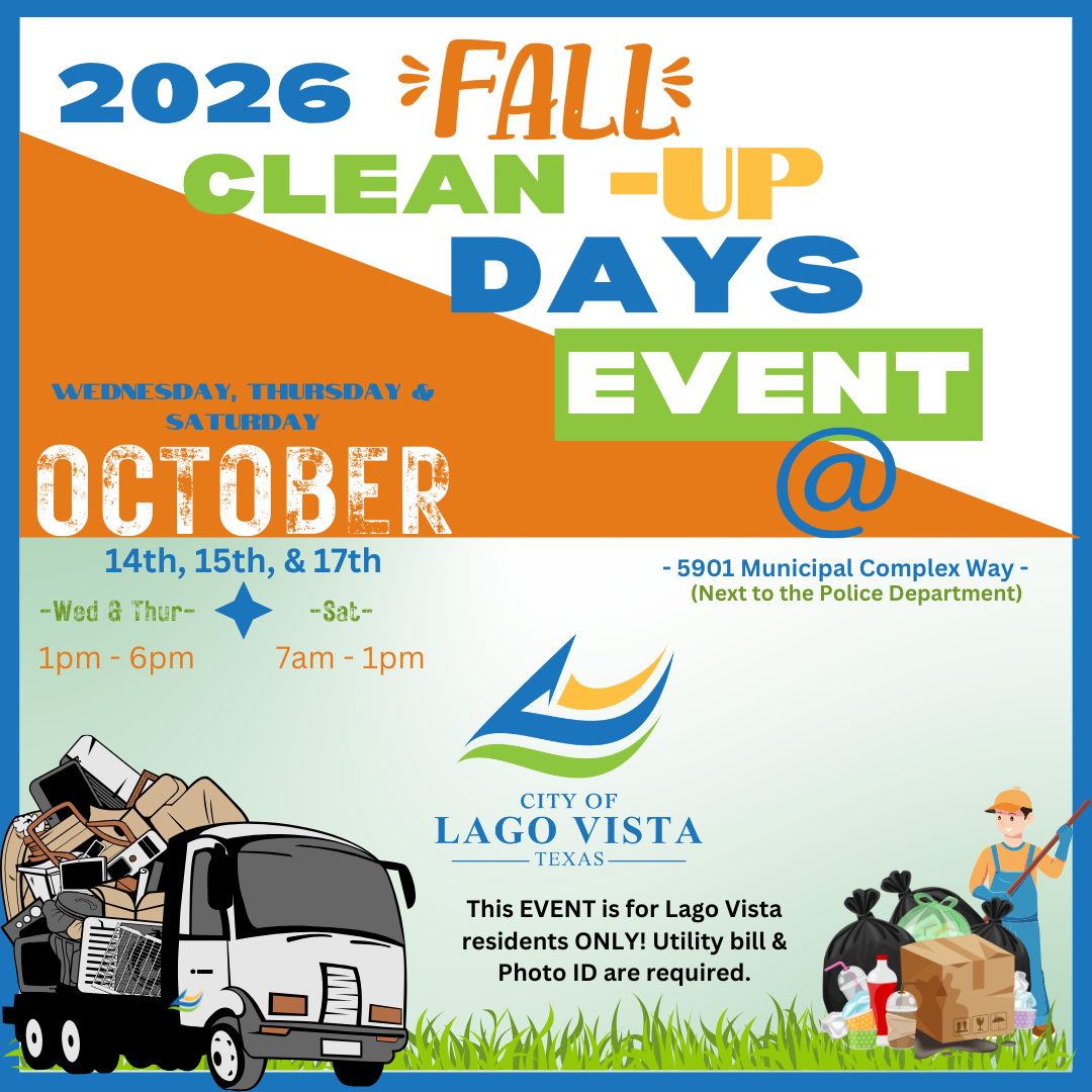 FALL CLEAN-UP DAYS 2026