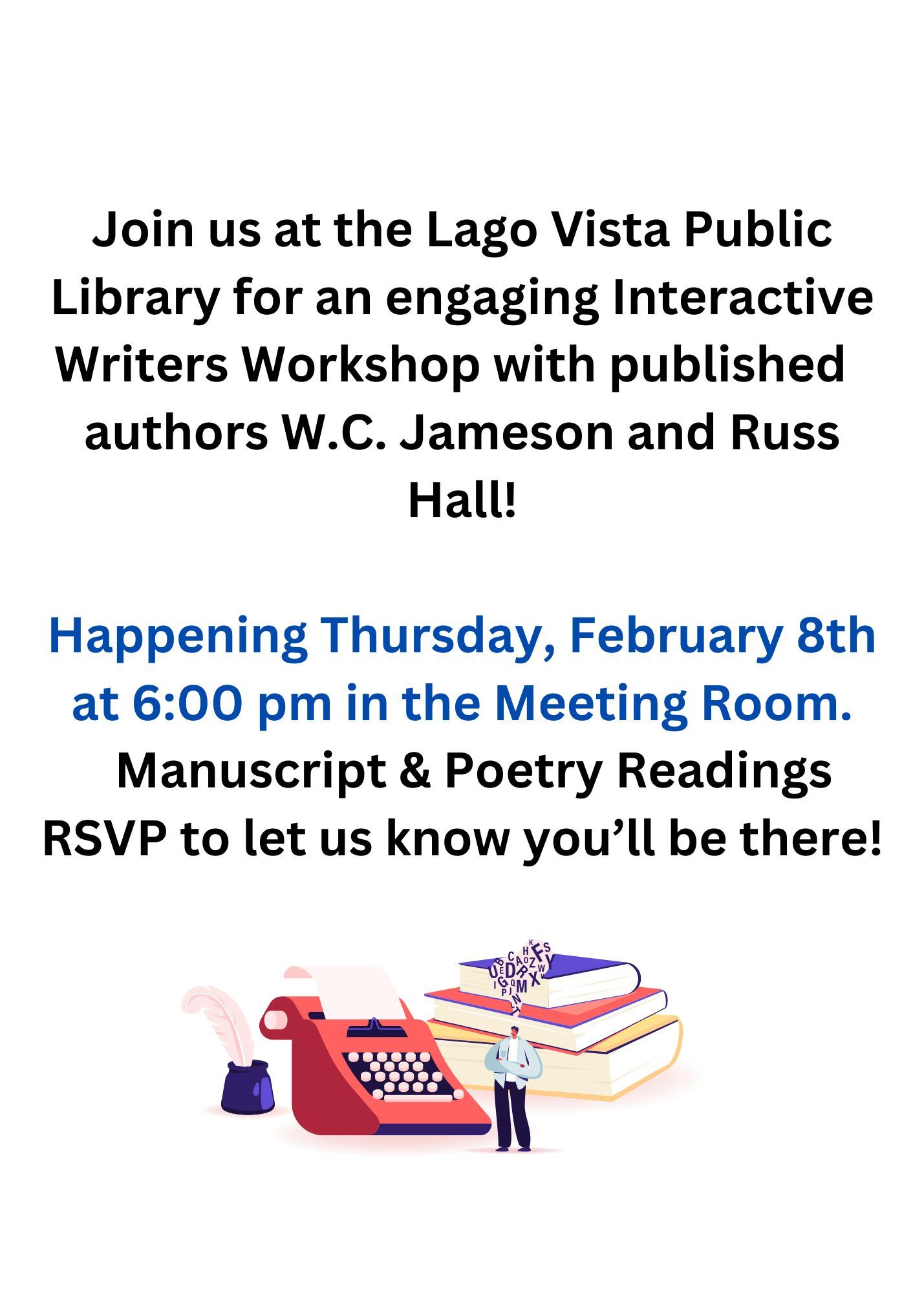 Writers Workshop Feb 8