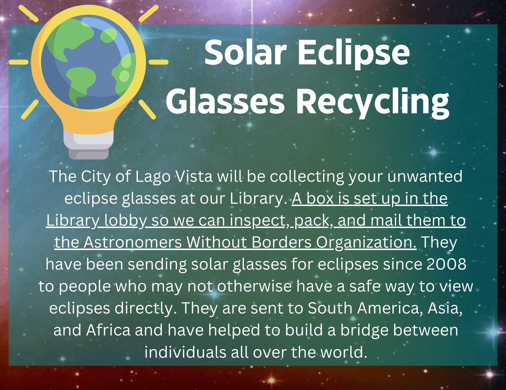 Solar Eclipse Glasses