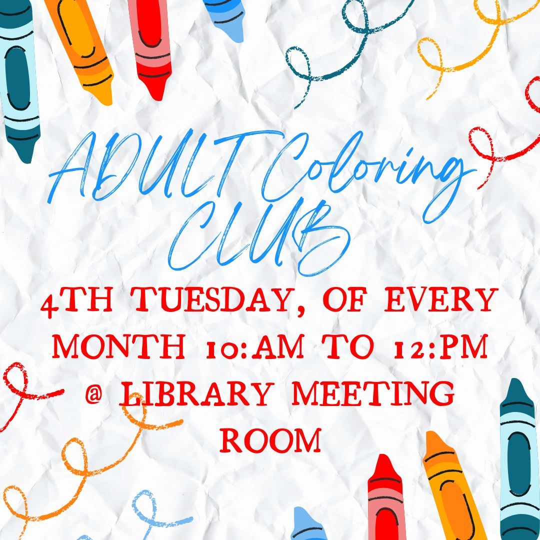 Coloring Flyer 4th of every month