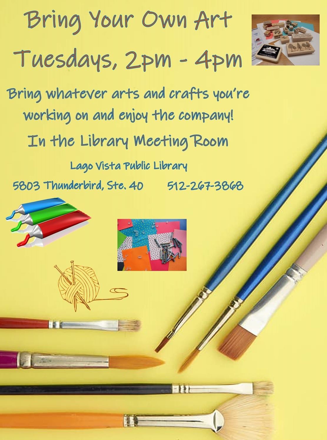 painting and other craft supplies