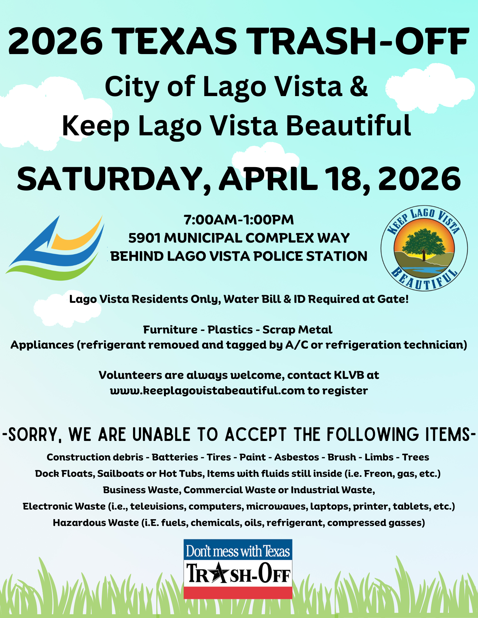 Texas Trash-Off 2026