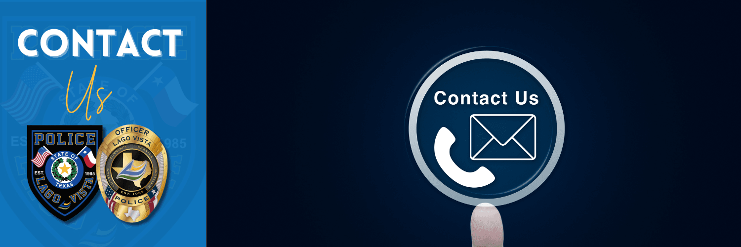 A picture of contact us button