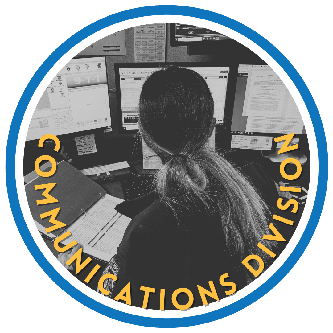 Communications Division Button