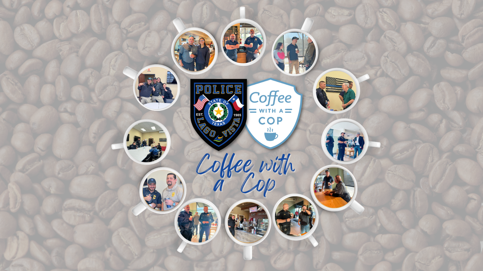 Coffee with a Cop Collage